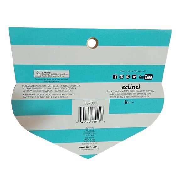 Scunci Hello U Lip Gloss in Heart Case - Picture 5 of 6